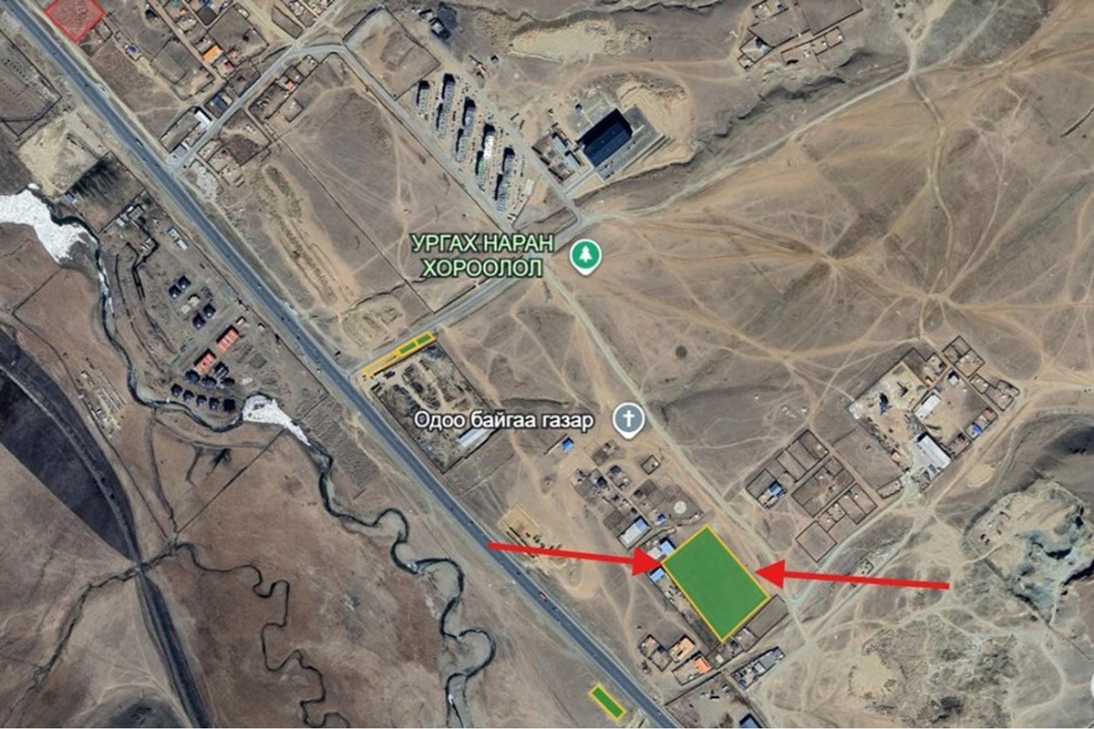 Ургахнаранд 6,8𝟎𝟎м.кв газар