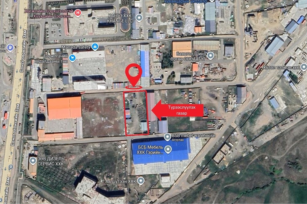5000мкв газар түрээслүүлнэ