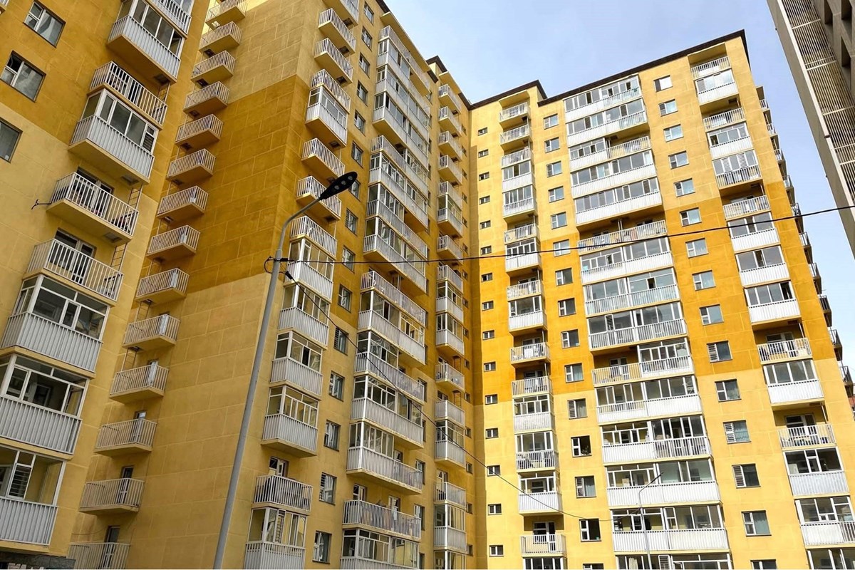 Үйлдвэрчин хотхонд 34.76мкв 2 өрөө байр