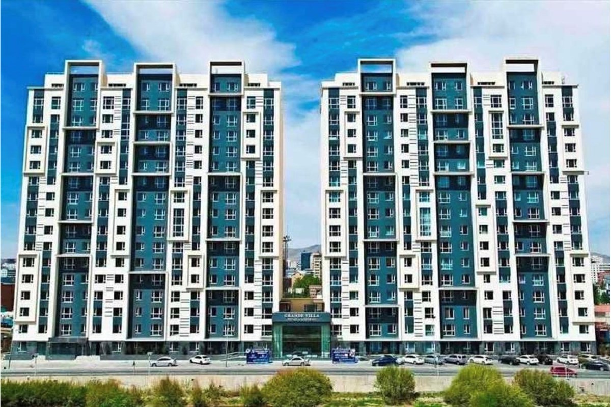 Гранд вилла -д 56.5 м.кв 2 өрөө худалдана .