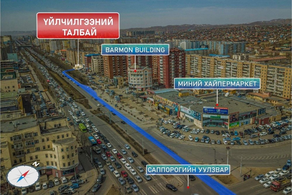 15мкв худалдааны талбай түрээслүүлнэ