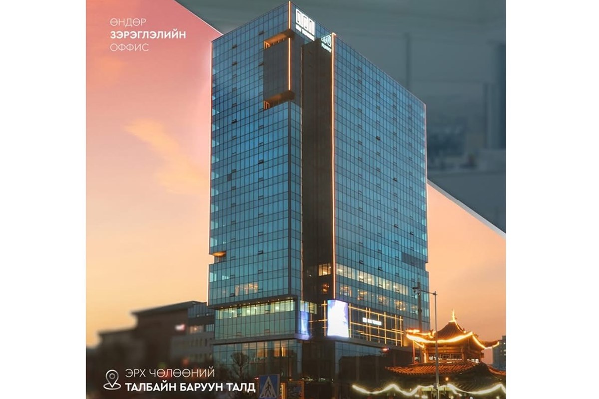 Тэнгис кино театрын урд MN TOWER-д 31мкв оффис