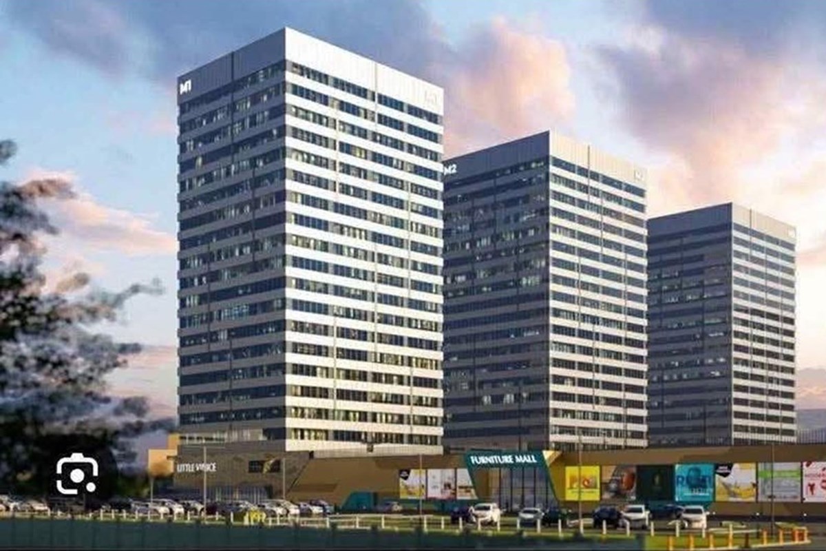 Мишээл Сити М2 блок 5 давхарт 76м2 офис