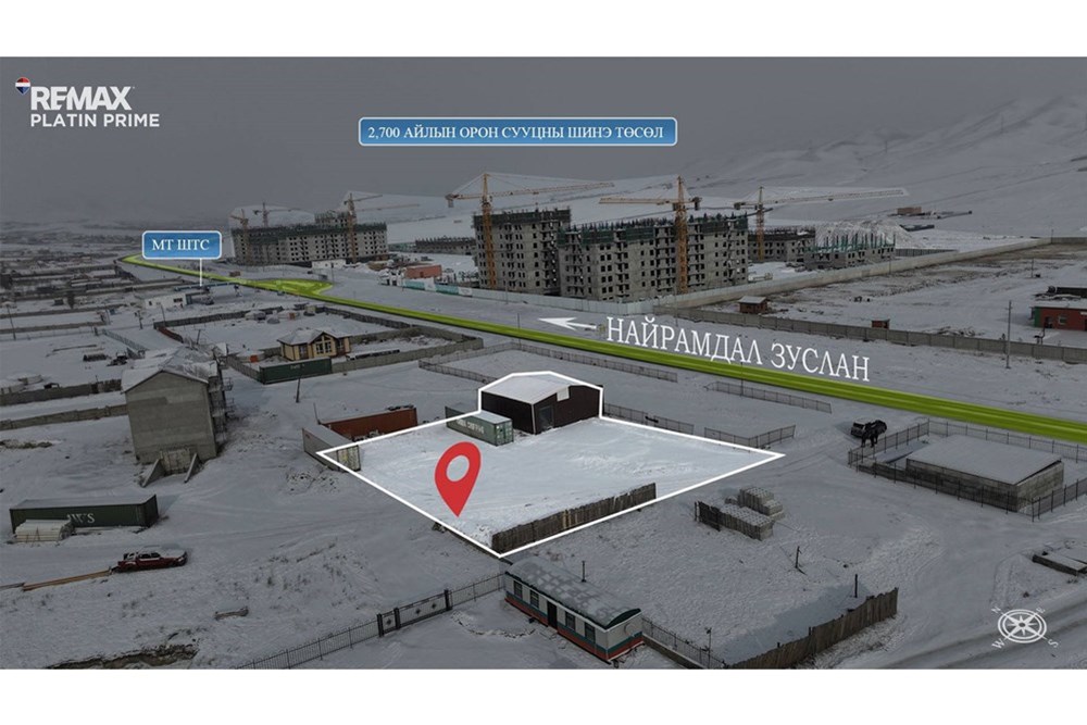 Найрамдал 1364 мкв газартай агуулах — 4