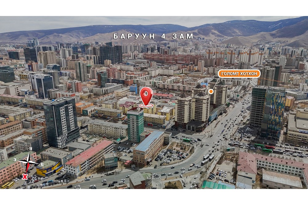 Баруун 4 замд Guest house түрээслүүлнэ