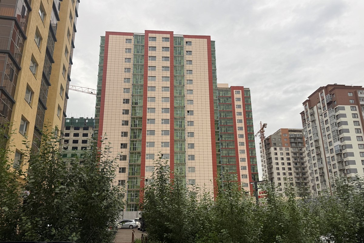 Шинэ амгалан В9-р блок 2 өрөө- 53.81 m2 16/7