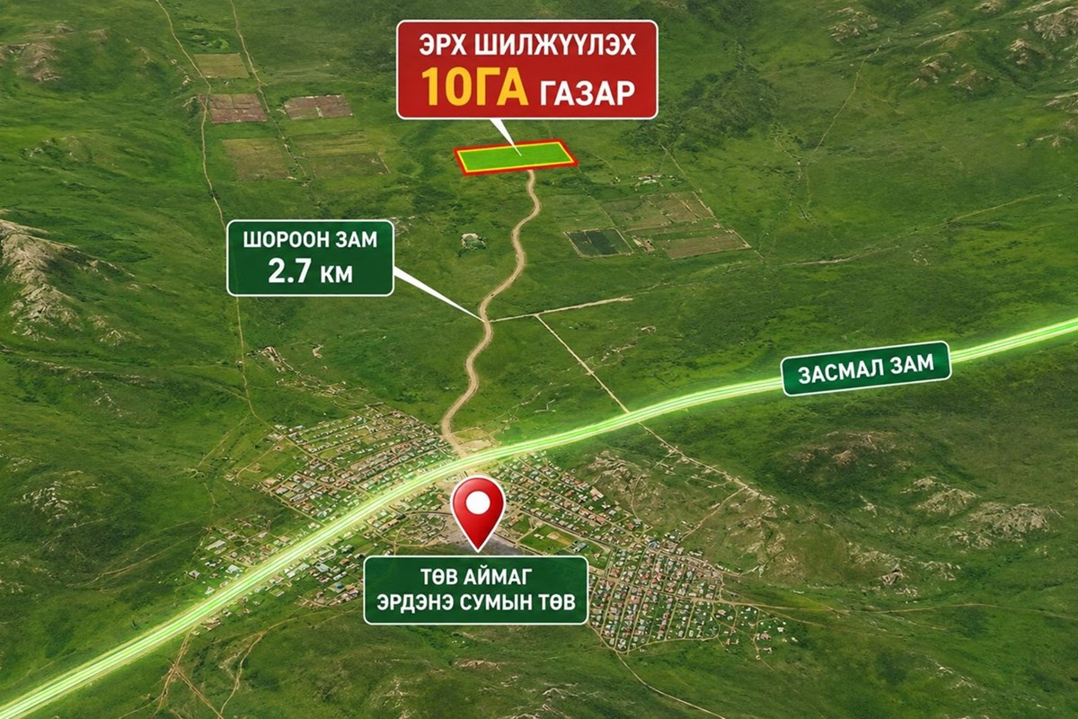 100000мкв газар зарна