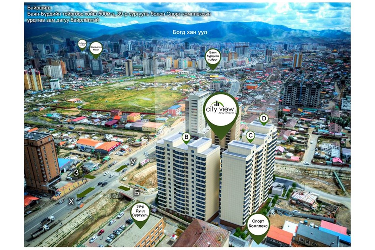 2-room apartment for sale — 3