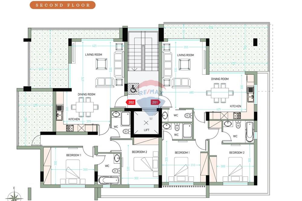 Premium 2 Bedroom Apartment in Germasogeia - Altro