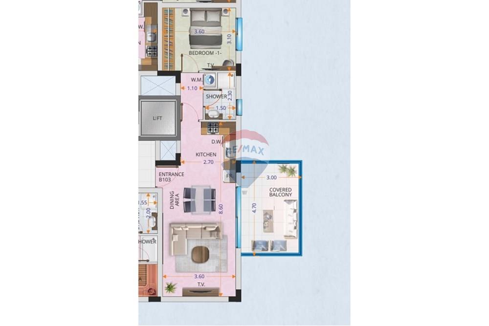 1 Bedroom Sea View Apartment in Land of Tomorrow - Aanzicht 5