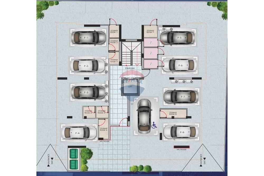 Modern 2 Bed Apartment in Oroklini, Larnaca - Widok 4
