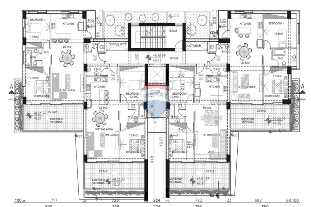 2-Bedroom Apartment in Potamos Germasogia - Widok 2