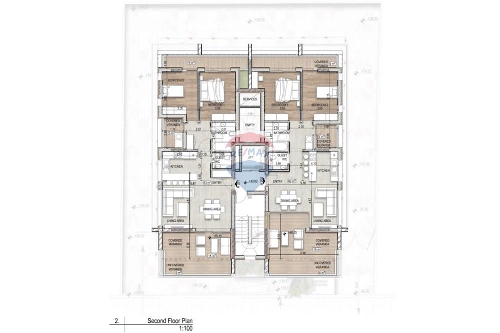 2-Bedroom Apartment in Katholiki - Ansicht 2