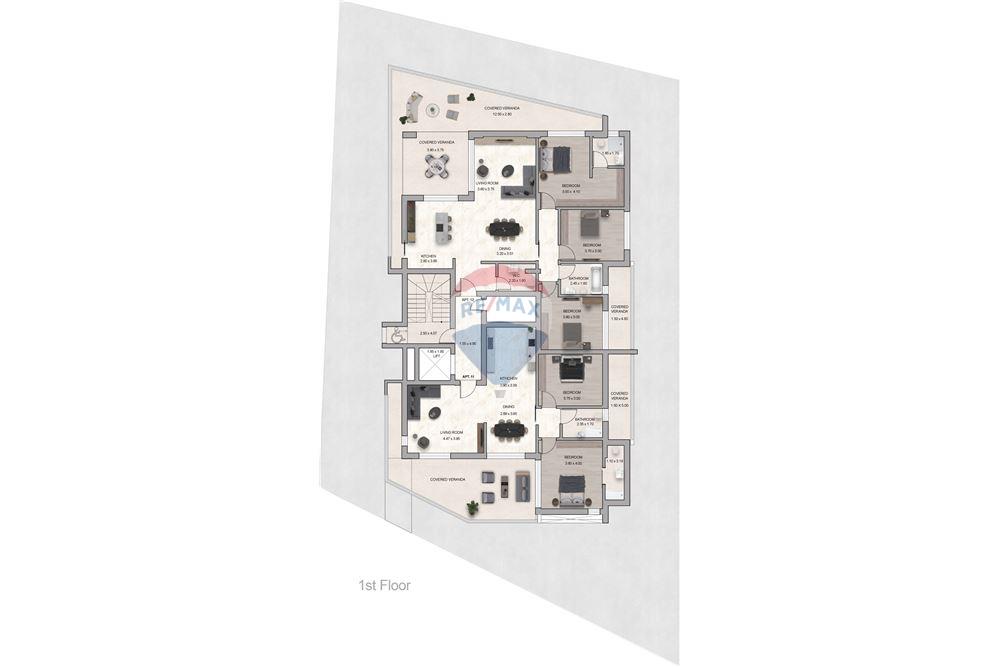 Brand New 2 Bedroom Apartment in Agios Athanasios - Widok 2