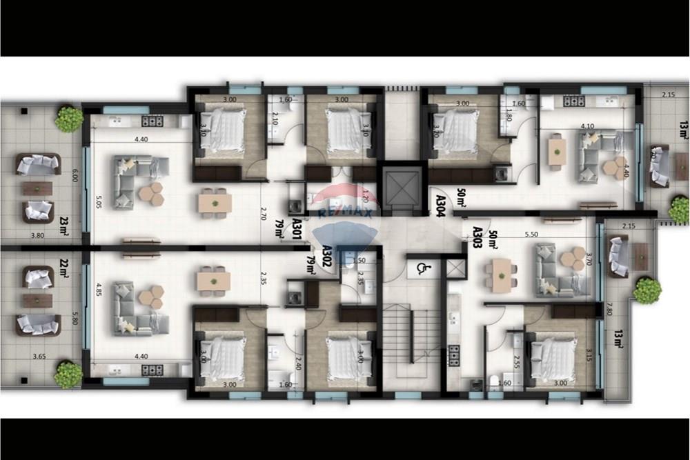 Luxury 1-Bed Flat near Land of Tomorrow Larnaca - Widok 4