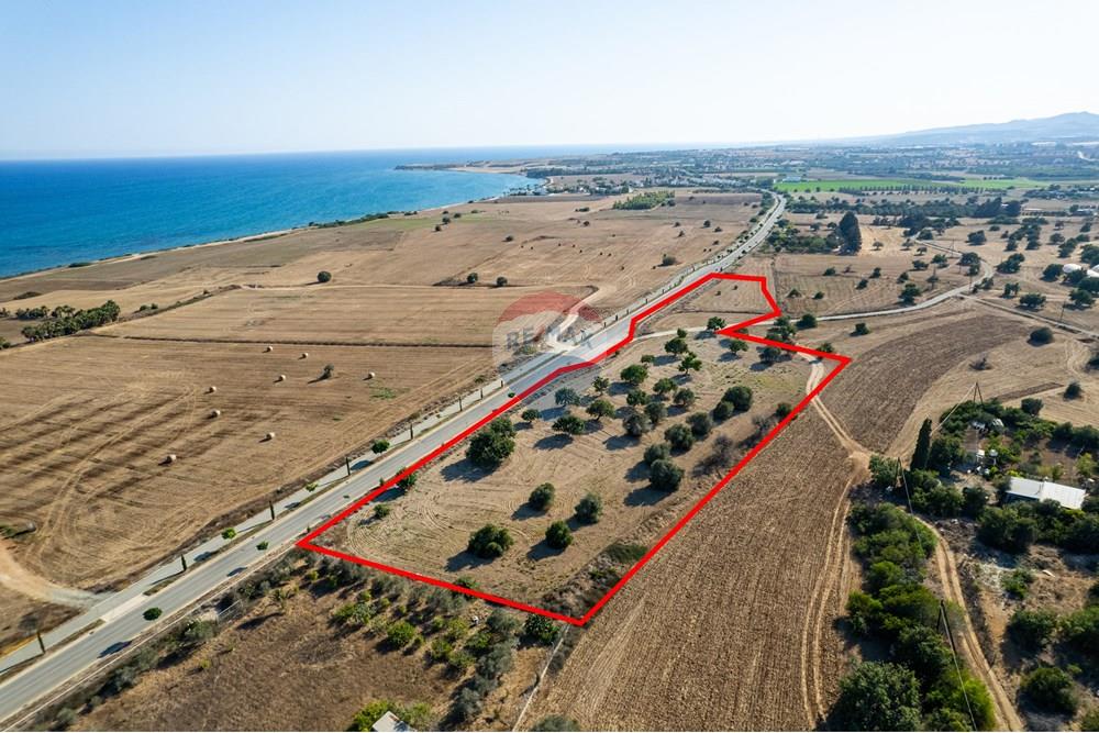Prime Tourist Zone Land with Sea View Mazotos - Mehr