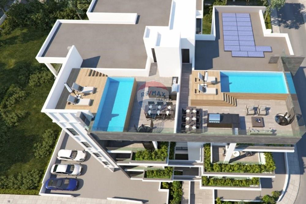 Large 2 Bed Penthouse in Chrysopolitissa, Larnaca - Ansicht 3