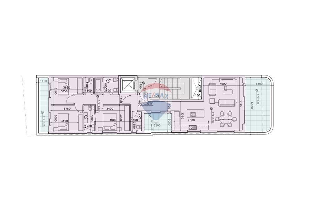 3 Bedroom Apartment with Roof Garden in Larnaka - Ansicht 4
