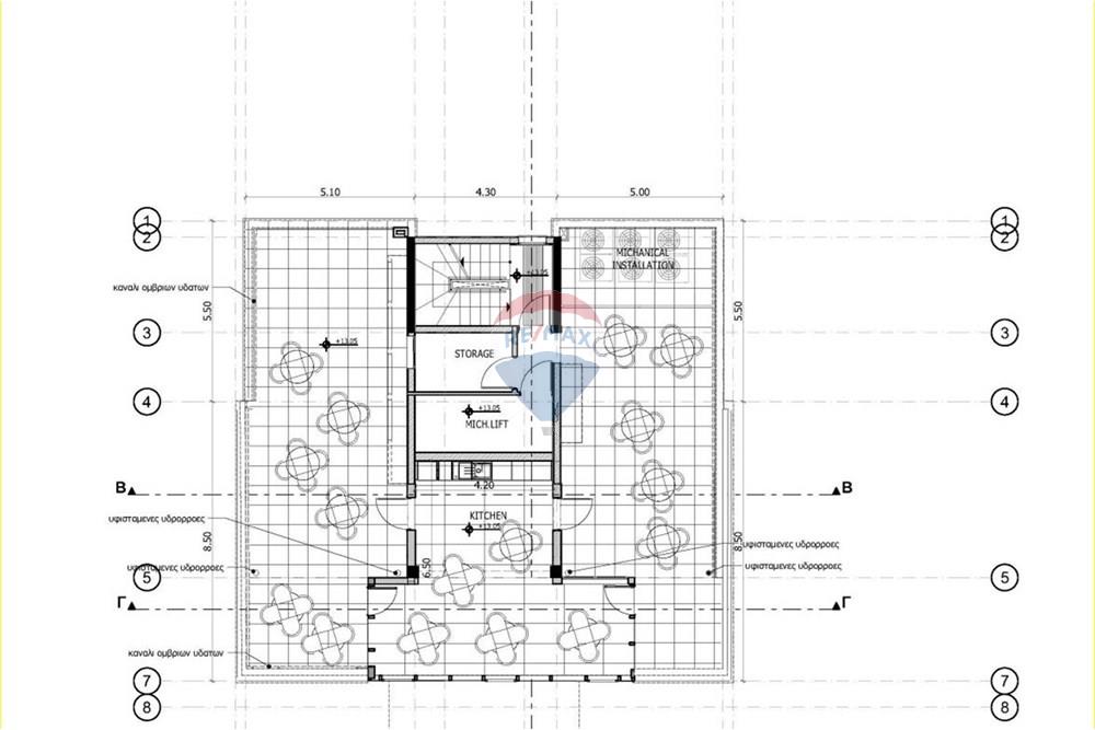 Commercial - Building - Agios Georgios, Limassol - CY - Roof Terrace Plan.JPG - 480031017-1922