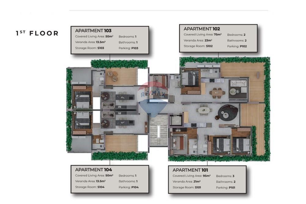 2 BDR - 2 Baths modern apartment - Widok 2