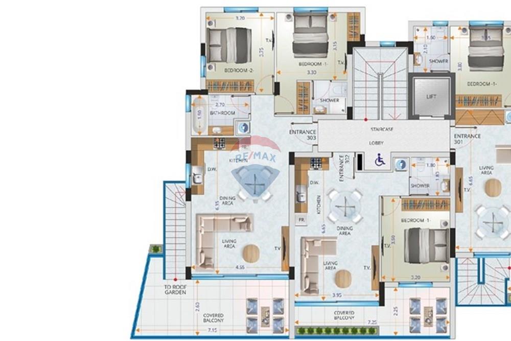 Brand New 2 Bedroom Penthouse near Mall of Larnaca - Bild 5