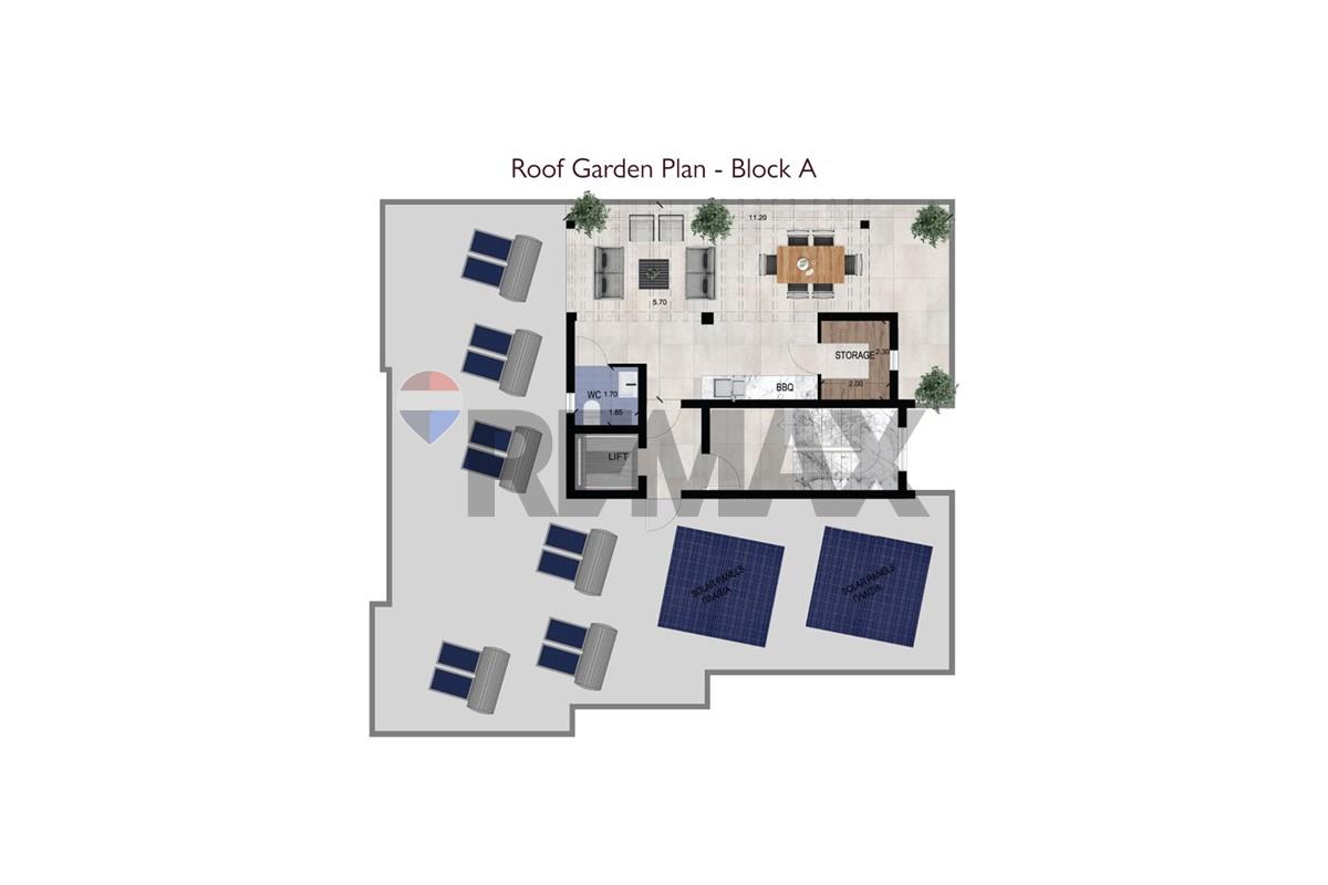 Residential - Condo/Apartment - Limassol City Center, Limassol - CY - 4.Roof-Garden-A.jpg - 480031071-830