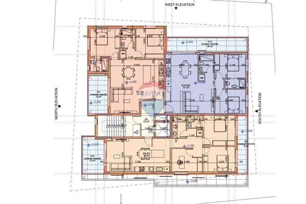 New 2 Bed + 1 Office Penthouse in Sotiros, Larnaca – pohled 6