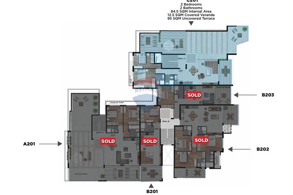 2-Bedroom Apartment in Livadia, Larnaca - Aanzicht 4