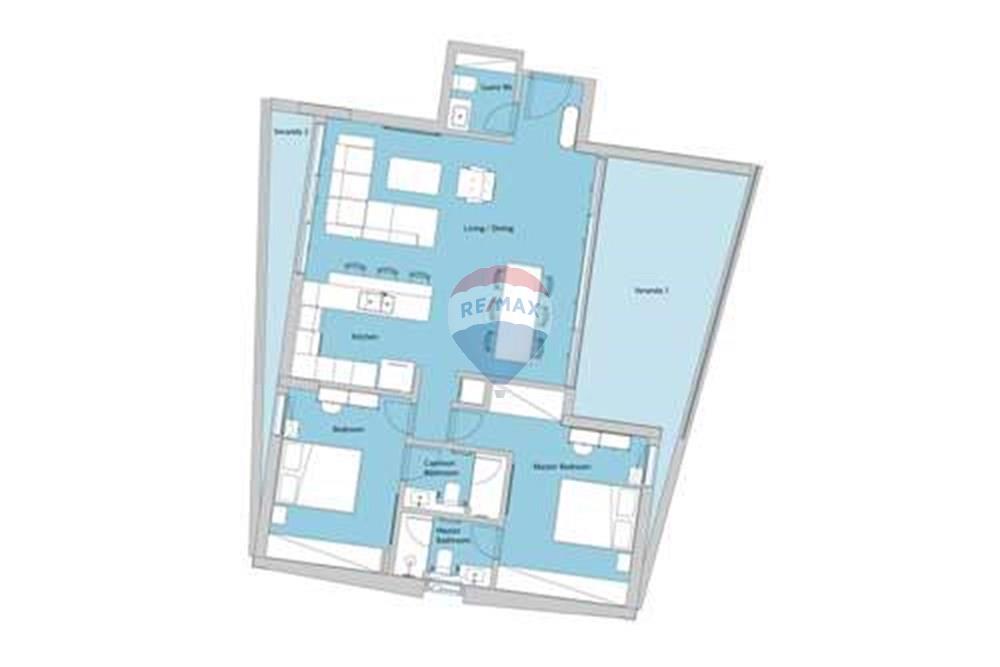 2-Bedroom Apartment in Katholiki - Widok 5