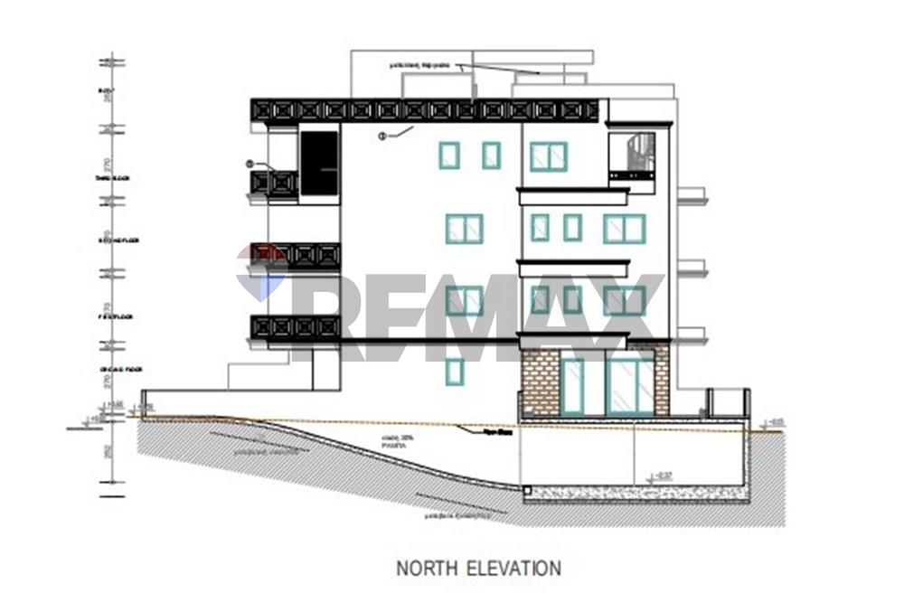 Residential - Penthouse - Larnaca Municipality, Larnaca - CY - NorthElevation.jpg - 480091038-44