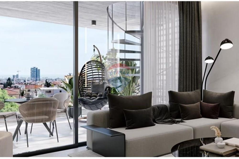 Sea-View 2-Bedroom Penthouse in Mesa Geitonia - Widok 3