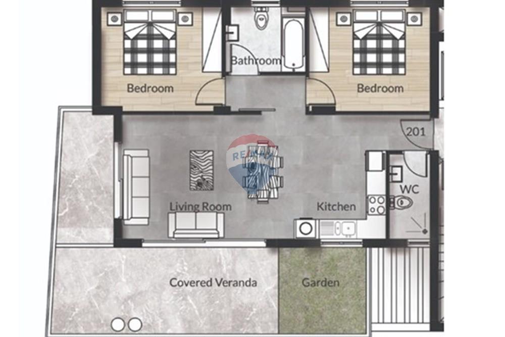 2-Bedroom Apartment in Kato Polemidia - Ansicht 4