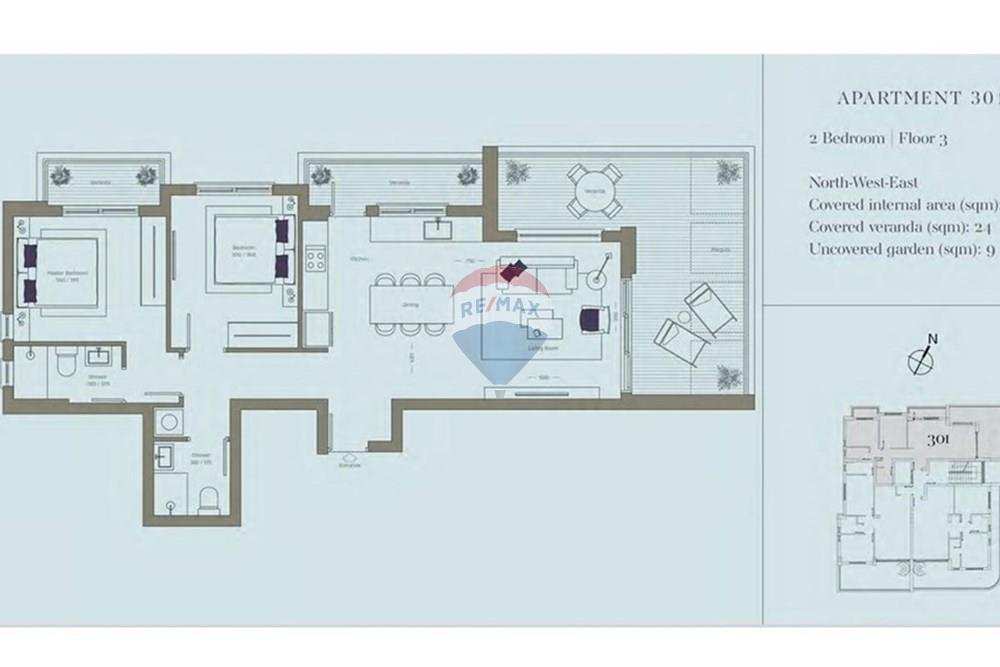 2-Bedroom Apartment in Agios Nikolaos, Limassol - Widok 6