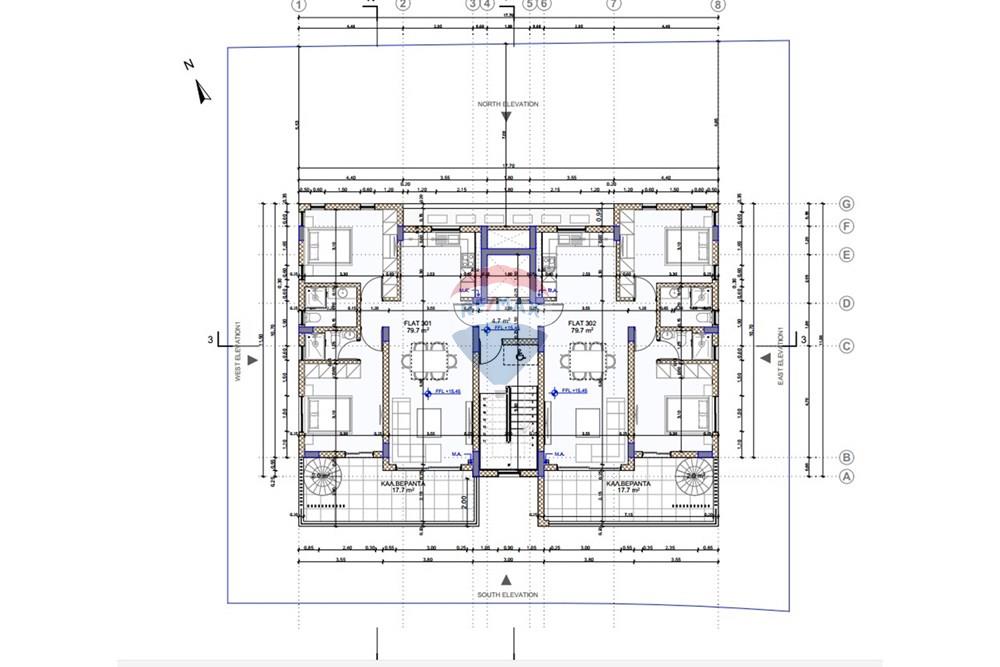 Brand new 2 bedroom apartment in Livadia, Larnaca - Ansicht 3
