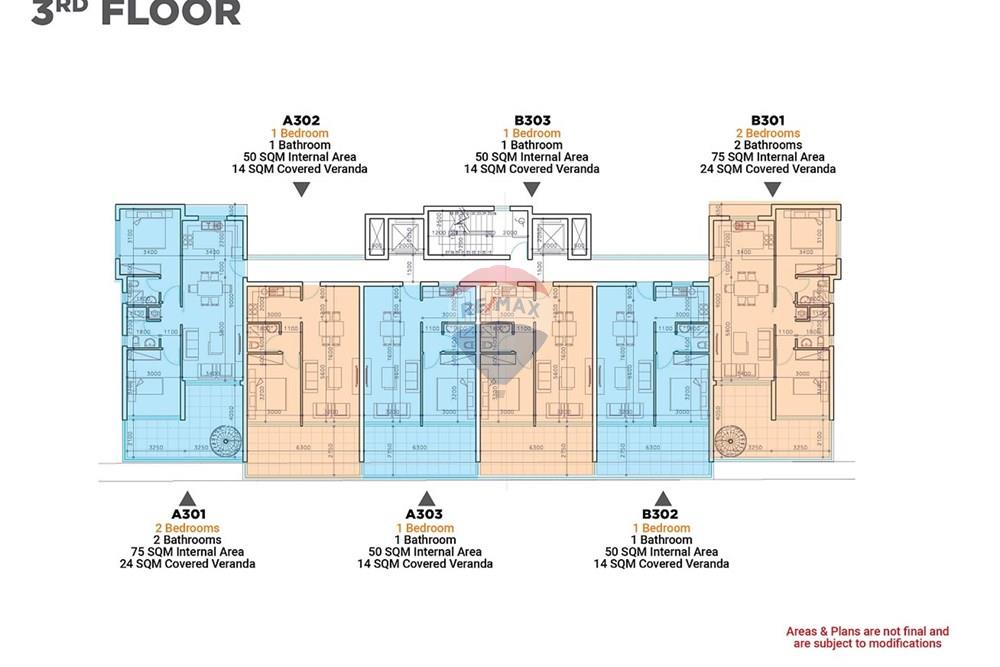 1-Bedroom Apartment in Larnaca - Widok 5