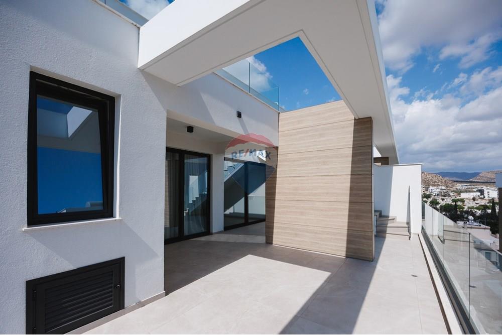 Sea View 3-Bedroom Penthouse in Agios Athanasios – pohled 6