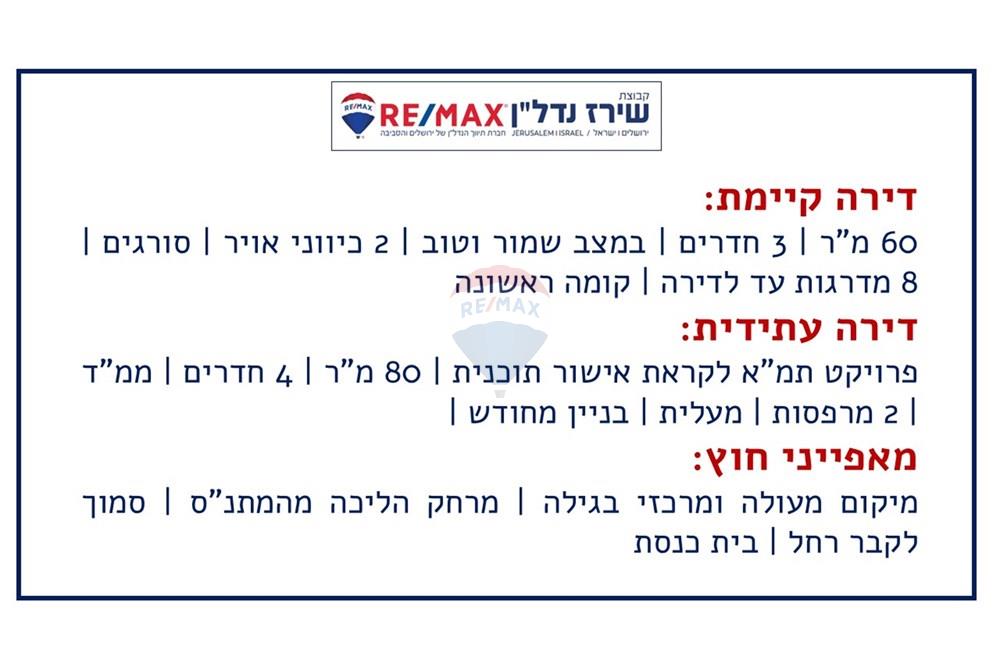 Apartment for Sale in Jerusalem - Image 2
