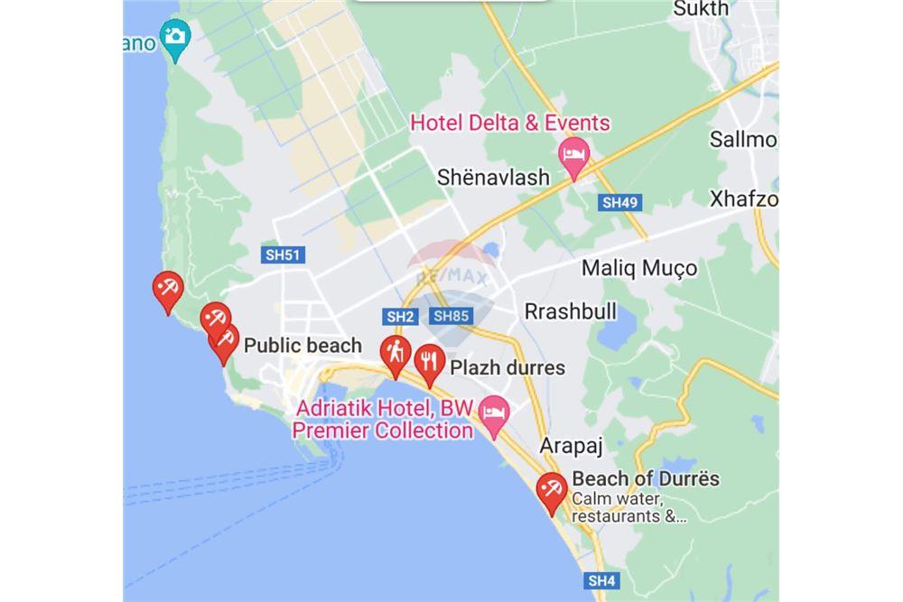 Rrota e Kuqe, Durrës