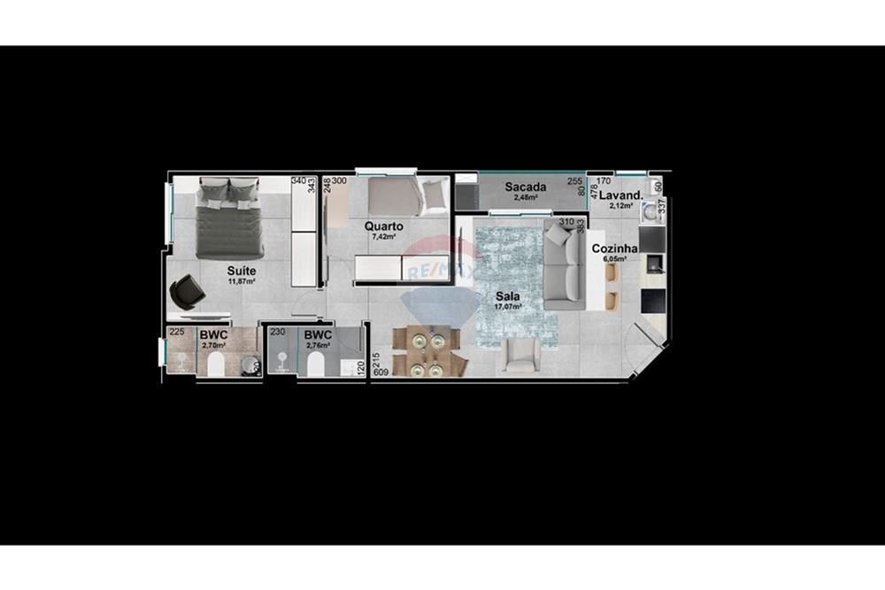 Apartamento, 2 quartos, 54 m² - Foto 11