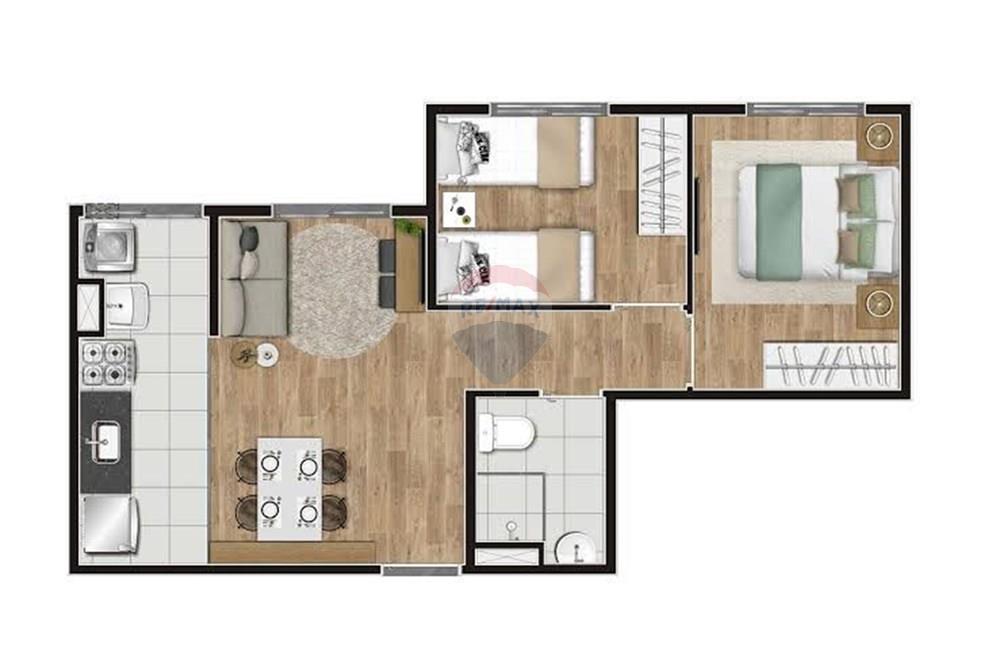 Apartamento, 2 quartos, 42 m² - Foto 17