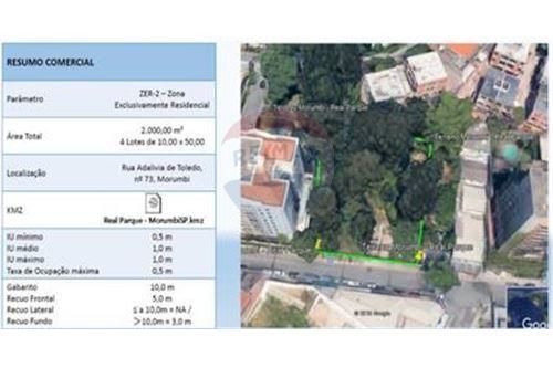  - GRANDE OPORTUNIDADE, terreno de 2000 m², ideal para projetos residencias de alto padrão, com localização privilegiada na região do Morumbi