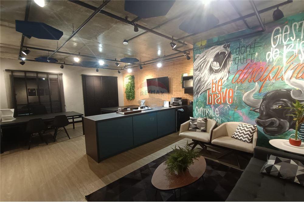  - SALA MOBILIADA de 38,27 m² para locação TOTALMENTE ACABADA, com ótima localização no Conjunto Cidade Viva Office, oferecendo a mais completa estrutura