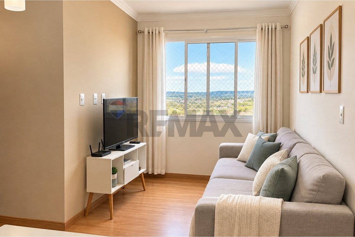 Apartamento no último andar, com vista, no Residencial Vista da Mata, em Itatiba/SP