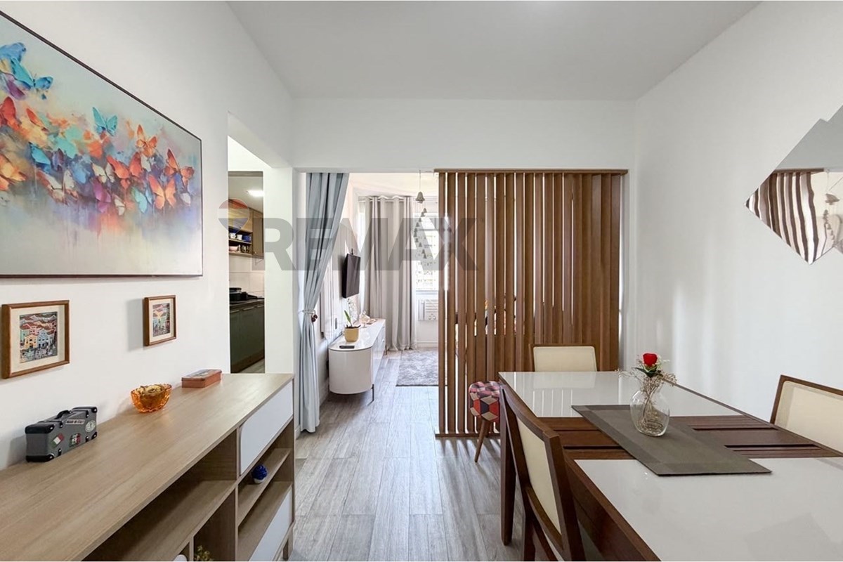 Apartamento a poucos passos da Praia do Gonzaguinha.