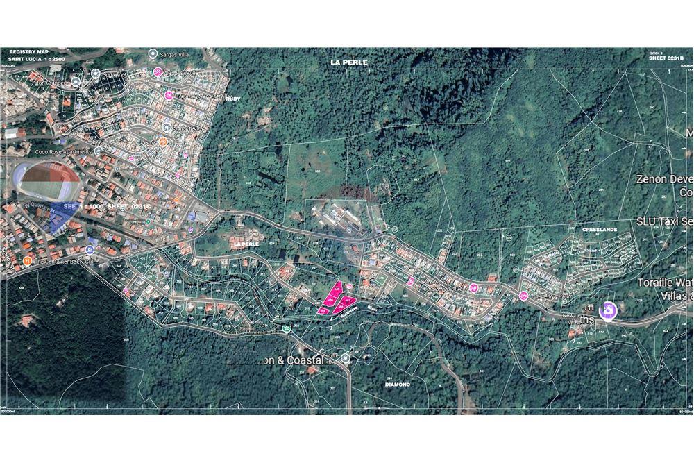 Commercial - Land - La Pearle, Soufrière, St Lucia - Caribbean & Central Ameri - 4 - 902071001-222
