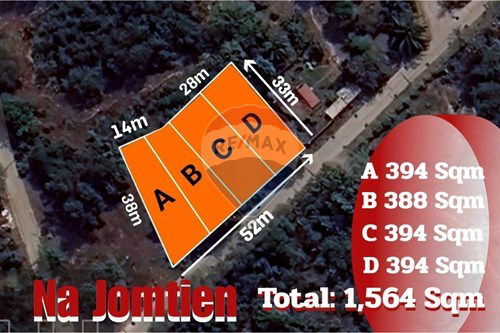 For Sale-Land-Na Jomtien, Chonburi-Pattaya-920011010-2529