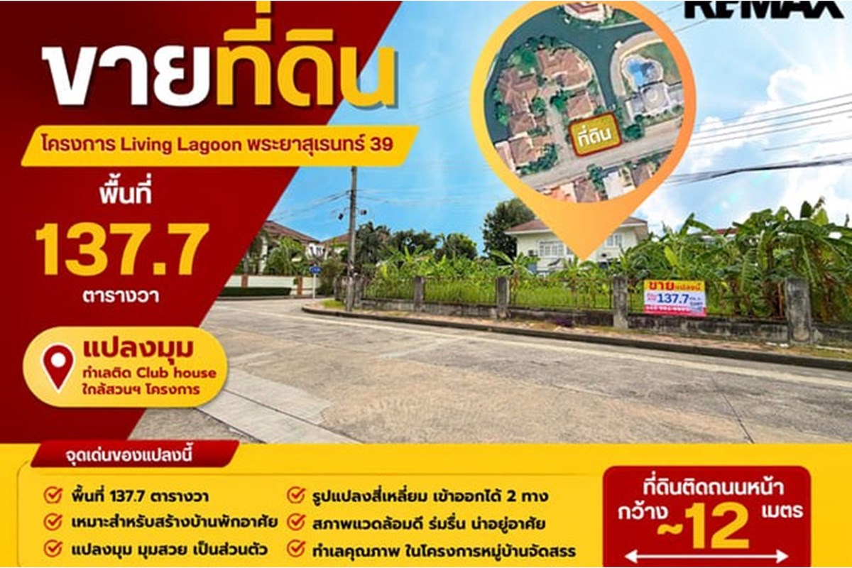 For Sale Land - Residential at Khlong Sam Wa, Bangkok, Central, 10510, 5163750 THB, Bedrooms, Bangkok