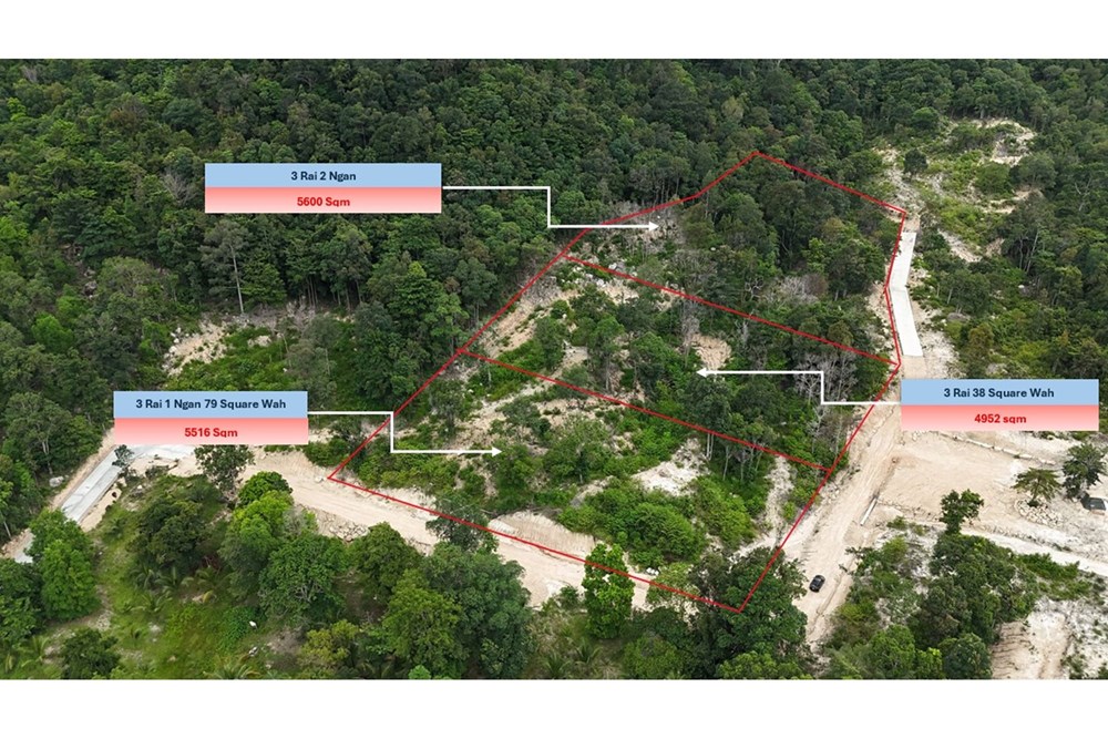 For Sale Land - Residential at Chalok Lam Koh Pha Ngan, Surat Thani, 50000000 THB, Bedrooms, Chalok Lam, Surat Thani