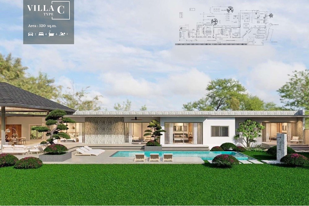 For Sale Villa at Hua Hin, Prachuap Khiri Khan, 25900000 THB, 4 Bedrooms, Prachuap Khiri Khan