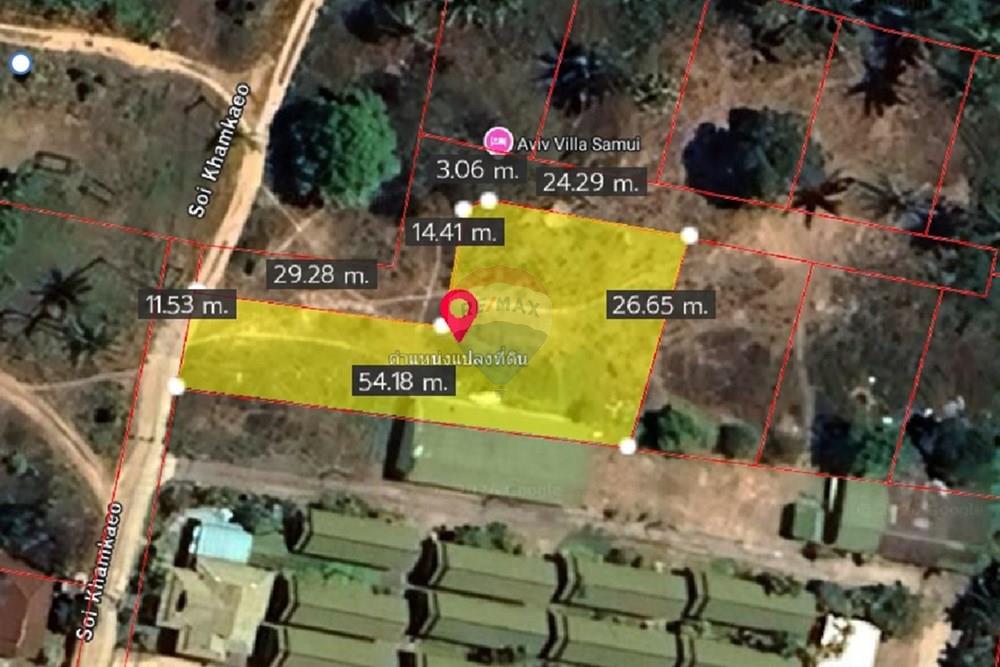 Land - Residential - For Sale - Koh Samui, Surat Thani - land shape.jpg - 920121075-96